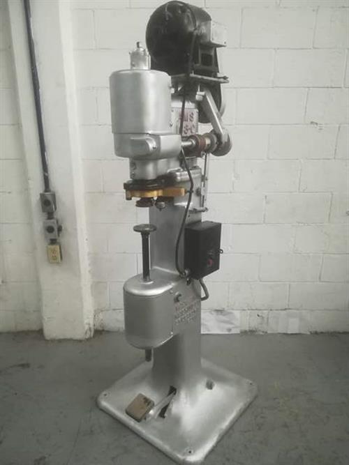 Max Ams Machine Co. model AMS168-semiautomatic can seamers