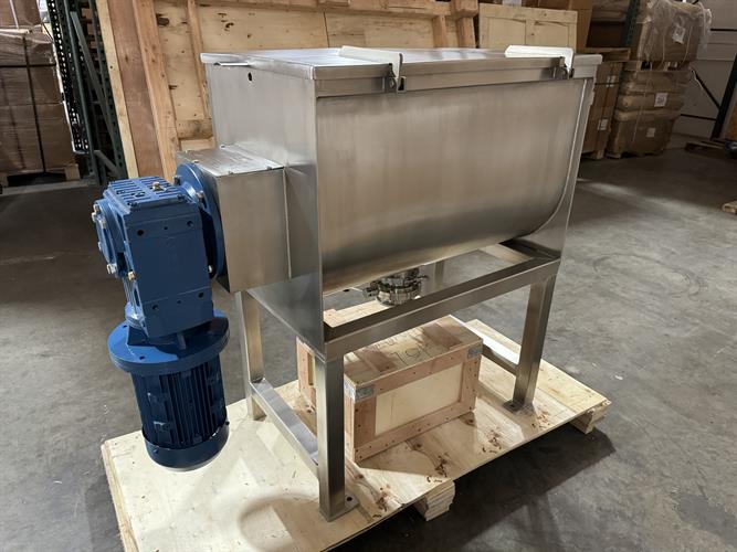 New NEC 100 cu. ft. Stainless Steel Double Ribbon Blenders