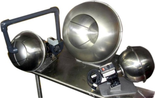 [60471w] NATIONAL EQUIPMENT 12", 16" & 24" SS Coating Pans