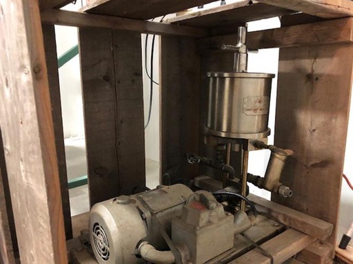[81952] Alsop model SD-8 Stainless Steel 7" diameter Filter Press