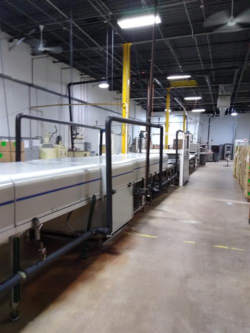 Baker Perkins 42" Enrober Line