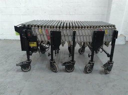 [M10900] Carbon steel accordion  type roller conveyor