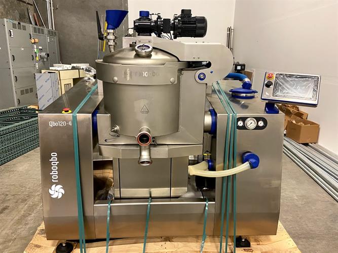 Roboqbo model Qbo120-4 120-Liter SS Vacuum-Jacketed-Mixer (NEW)