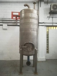 [M11258] Stainless steel  528 gallon closed tank