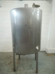 [M11259] Stainless steel  249 gallon closed tank