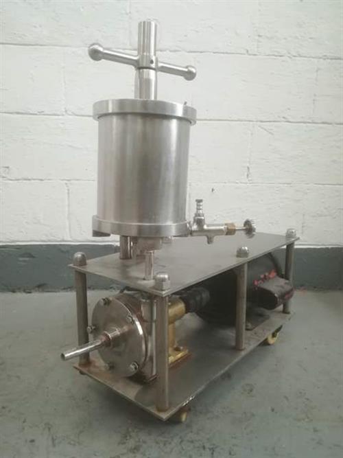 [M11276] Stainless steel filter press
