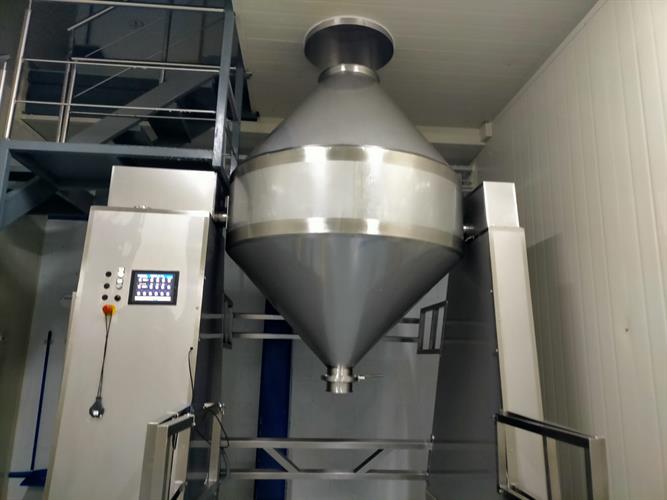 Bozatto 53 cubic foot double cone blender