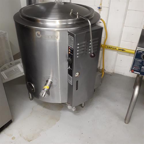 Groen model AH/1E 40 Gallon Gas Fired Kettle