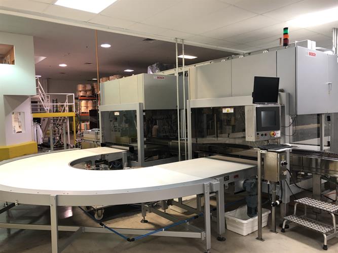 (2) Bosch Delphi  Robotic Pick and Place Robots