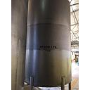 Stainless steel 14,000 liter tank