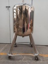 Stainless steel  mirror finish 52 gallon closed tank