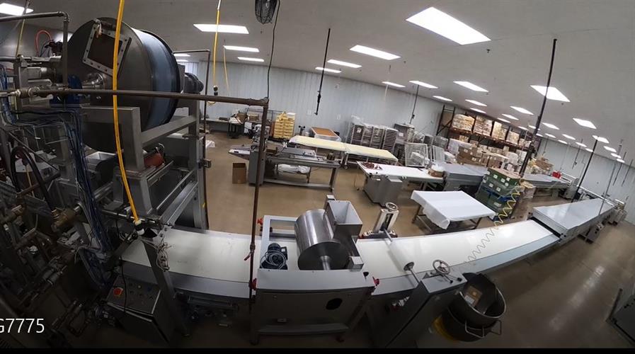 Sollich Double Layer Conbar Slab Line with Sollich Enrober | Processing ...