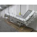 Ohlson 20-ft long SS Inclined Cleated Conveyor