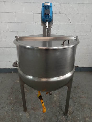 [M11310] Stainless steel  85  gallon jacketed cooking and mixing kettle