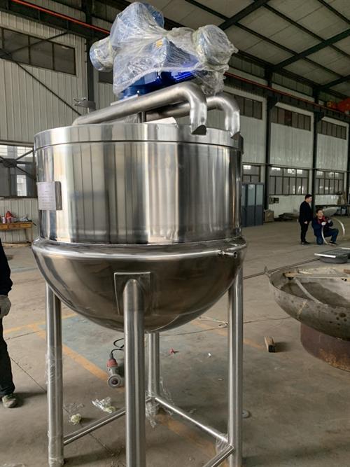 New NEC Stainless Steel  Jacketed and Agitated Cooking & Mixing Kettles - 100 Gallon D/A