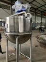 New NEC Stainless Steel  Jacketed and Agitated Cooking & Mixing Kettles - 100 Gallon D/A