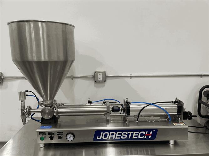 Jorestech SS Tabletop Piston Filler