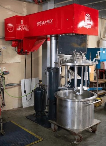 [83502] Premier 40 Gallon SS Jacketed Vacuum Mixer/Disperser