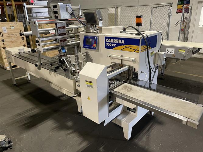 Ilapak Carrera 500 PC Flow Wrapper | Processing + Packaging Equipment |  New, Used + Reconditioned Bought + Sold