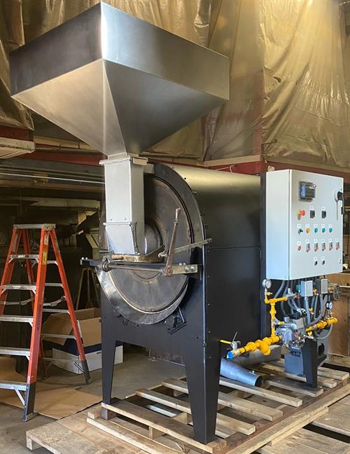 Bauer 322-M 3-Bag 1000 lb/hr Dry Peanut Roaster