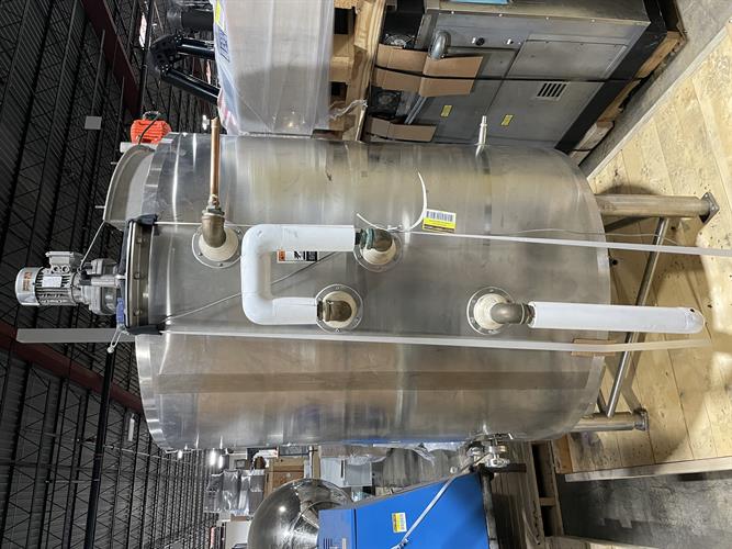 Walker 320 Gallon SS Jacketed &amp; Agitated Tank