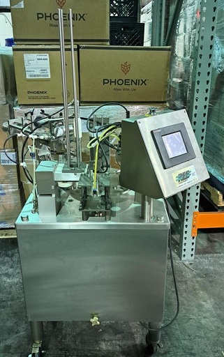 [83856] Quality Cup model QC-8 Rotary Cup Filler & Sealer