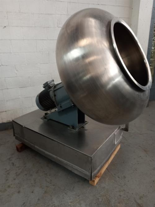 47" Stainless Steel Coating Pan