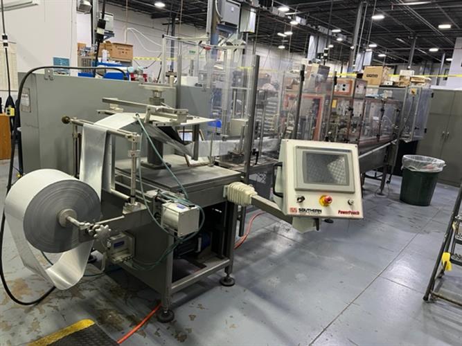 Southern Packaging Machinery model IMS 7-16 Power Pouch packager ...