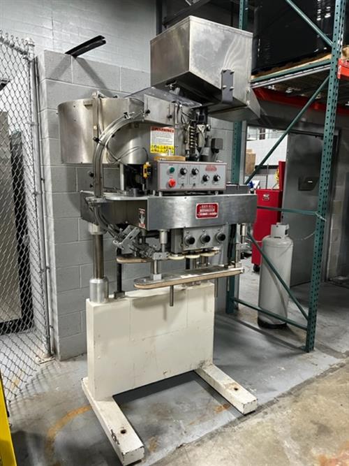 Kaps-All model A-2 6 spindle Capper | Processing + Packaging Equipment ...