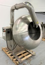 Loynds 48" Diameter Stainless Steel Coating Pan with Ribs