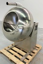 39" Stainless Steel Coating Pan with Ribs