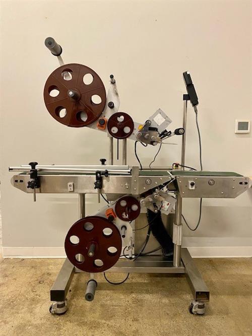 Used CVC Model 220B Top & Bottom Labeler