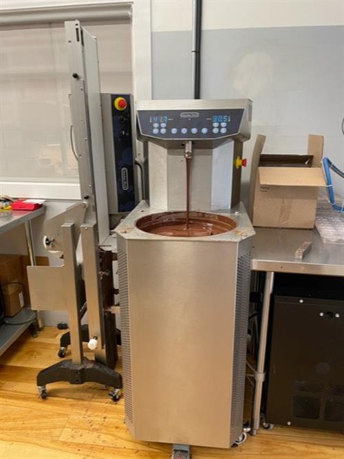 Chocolate World CW24 Tempering Unit w Enrober