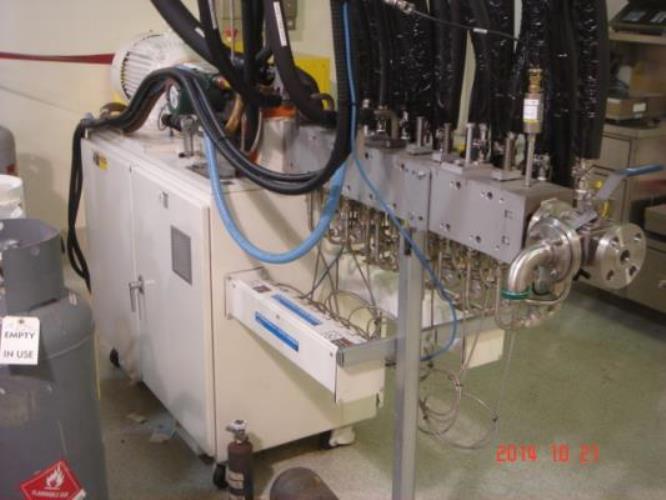 Coperion model ZSK-26-211 S/S Twin Screw Extruder