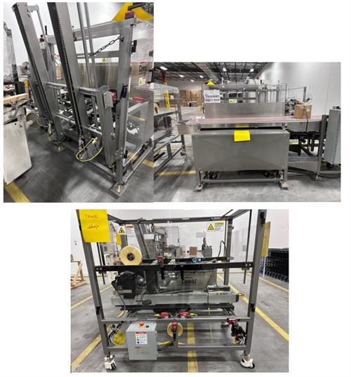 Combi Model 2CE Ergopack Case Erector, Hand Pack & Sealer