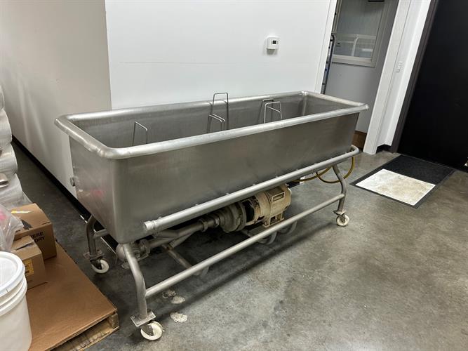 CIP Stainless Steel Tank with Pump