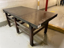 [84274] Thomas Mills 3 x 6 Ft Steel Water Cooled Table