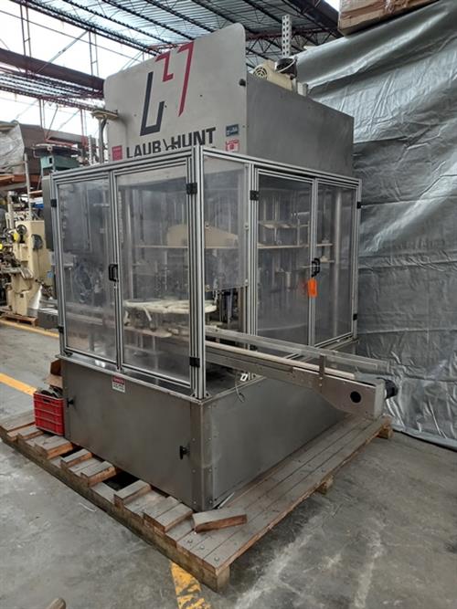 Laub Hunt Stainless steel 16-Head Rotary Pressure/Gravity Filler