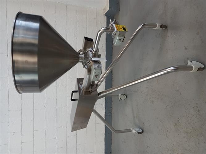 Kulip stainless steel model VD 1000-1 pneumatic piston filler