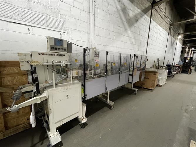 Bartelt model IM7-12 Pouch Packager with AMS Auger Filler