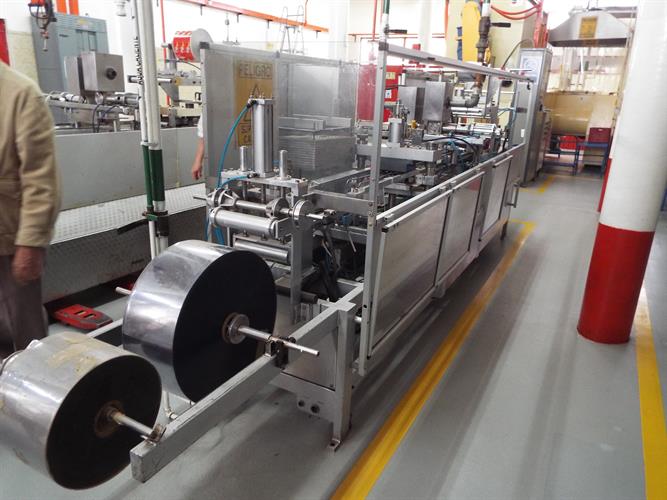 Agip Thermoform Form, Fill and Seal Machine for  Chocolate and Paste Products