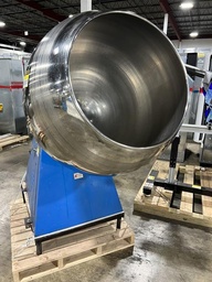 [84375] KO Manufacturing 36&quot; Stainless Steel Coating Pan