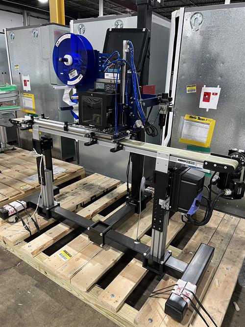 Label Mill Model LM3605CSTRH542-12 Print & Apply Labeler | Processing ...
