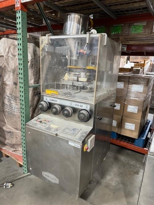 Cadmach model CTX-32 32 station tablet press | Processing + Packaging ...