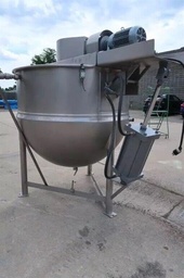 [84490] Lee 500 Gallon Stainless Steel Cooking and Mixing Kettle