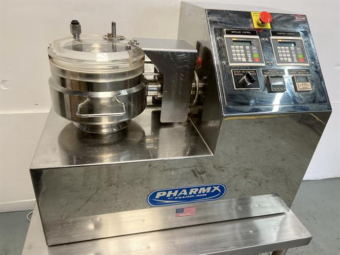 Fluid Air model PX1 Pharmx high shear granulator