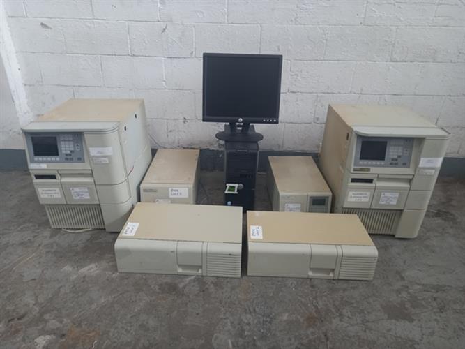 (2) Alliance HPLC with 2695 Separations Module and 2996 Photodiode Array Detector with one PC with software