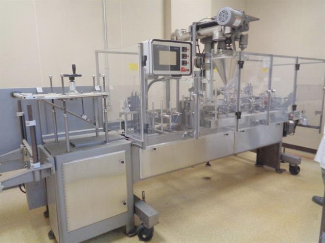 Bartelt IM-7 Pouch Machine with Auger Filler