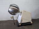 Stokes 36&quot; Diameter Stainless Steel Ribbed Coating Pan