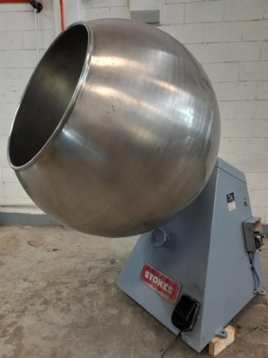[84715] Stokes model 900-18 42" dia. stainless steel coating pan